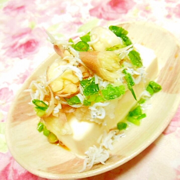 しらすと茗荷と大根おろしの柚子ポン 冷奴 レシピ 作り方 By 小太郎1212 楽天レシピ しらすと茗荷と大根おろしの柚子ポン 冷奴 レシピ 作り方 By 小太郎1212 楽天レシピ